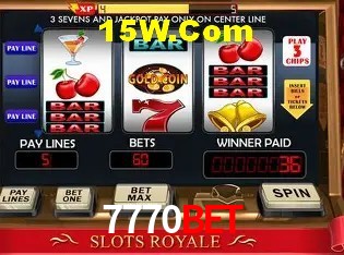 Estatísticas 7770Bet